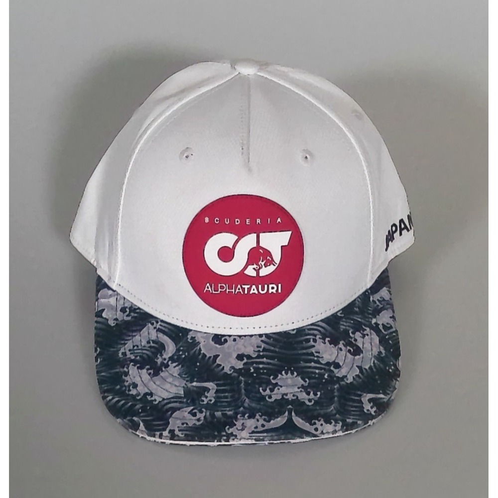Scuderia AlphaTauri Hat Japan Wave F1 Racing Snapback Cap OSFM Japanese Theme